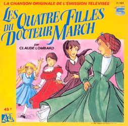 Les quatre filles du Docteur March disque vinyle 45 tours Les quatre filles du Docteur March