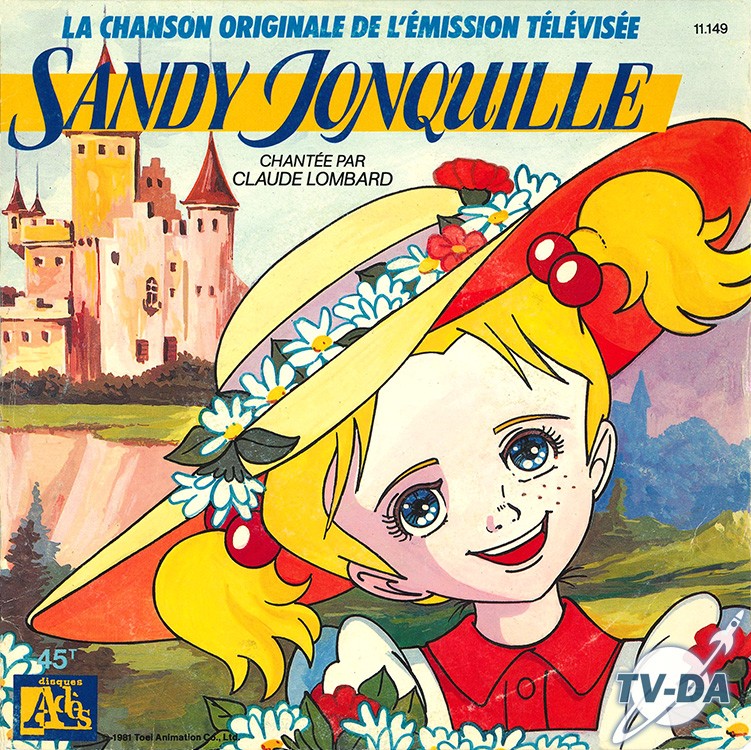 sandy jonquille disque vinyle 45 tours