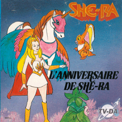 L'anniversaire de She-ra liuvre disque 45 tours She-ra