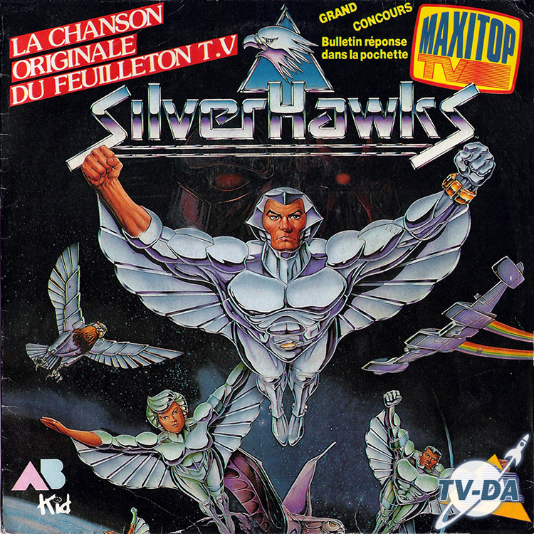 silverhawks disque vinyle 45 tours