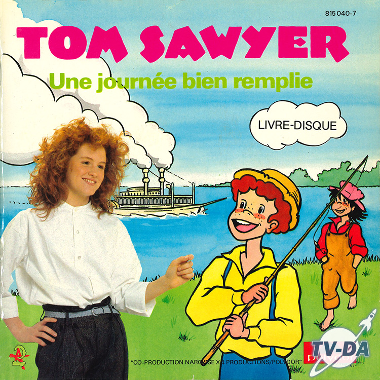 tom sawyer journee bien remplie livre disque vinyle 45 tours