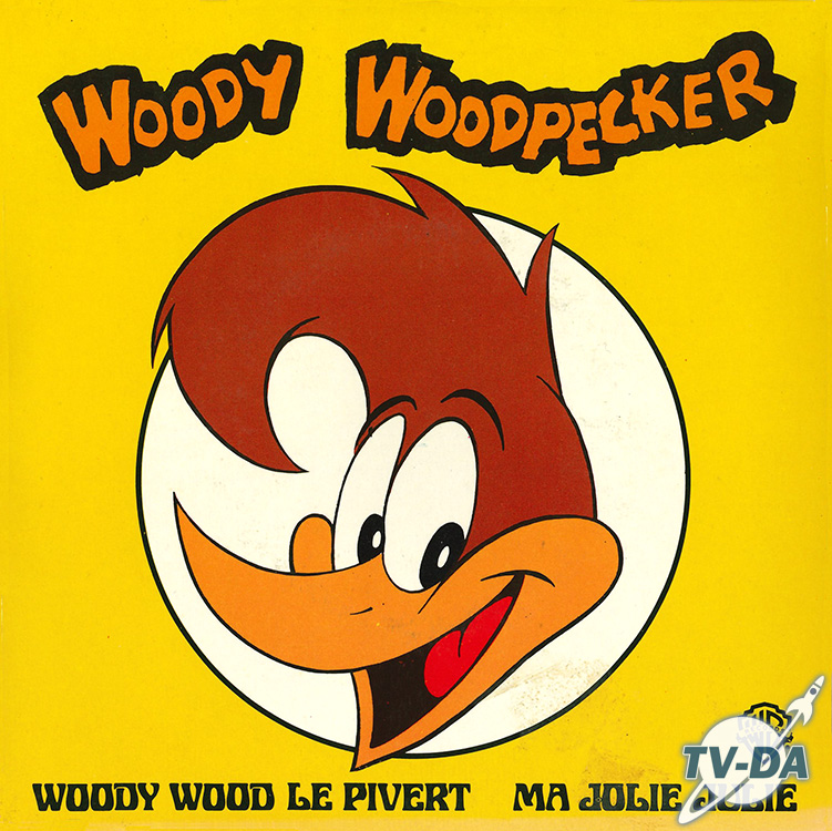 woody woodpecker disque vinyle 45 tours 
