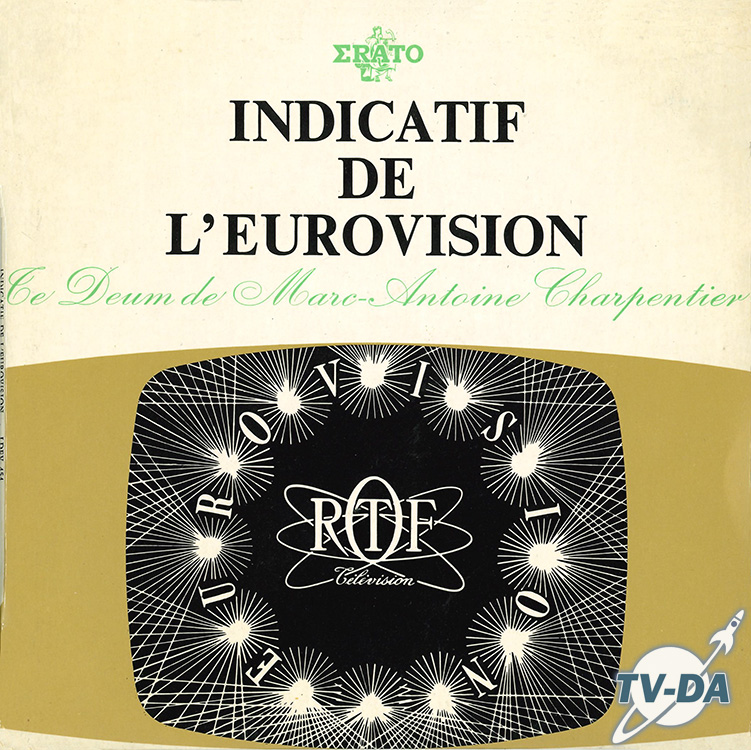 indicatif eurovision ortf disque vinyle 45 tours
