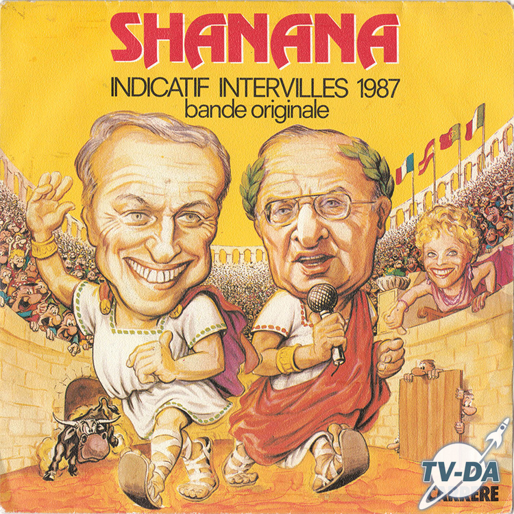 intervilles 1987 shanana disque vinyle 45 tours