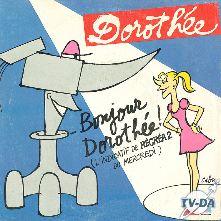 recrea2 bonjour dorothee disque vinyle 45 tours