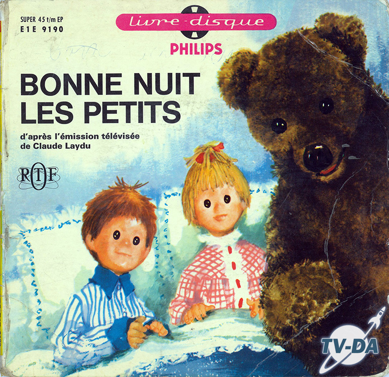 livre disque vinyle 45 tours bonne nuit les petits