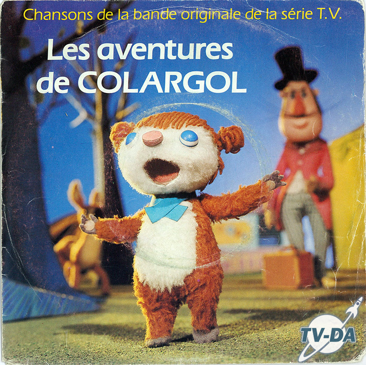 disque vinyle 45 tours aventures colargol