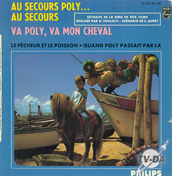 Au secours Poly... au secours disque vinyle 45 tours poly