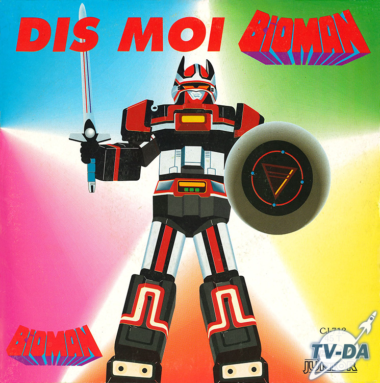 dis moi bioman disque vinyle 45 tours