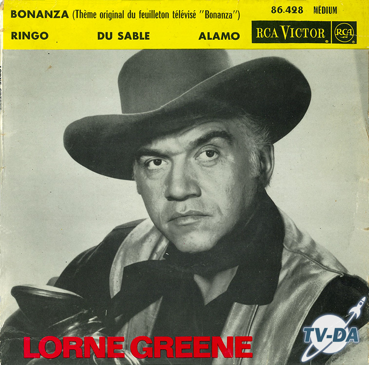 bonanza lorne greene disque vinyle 45 tours