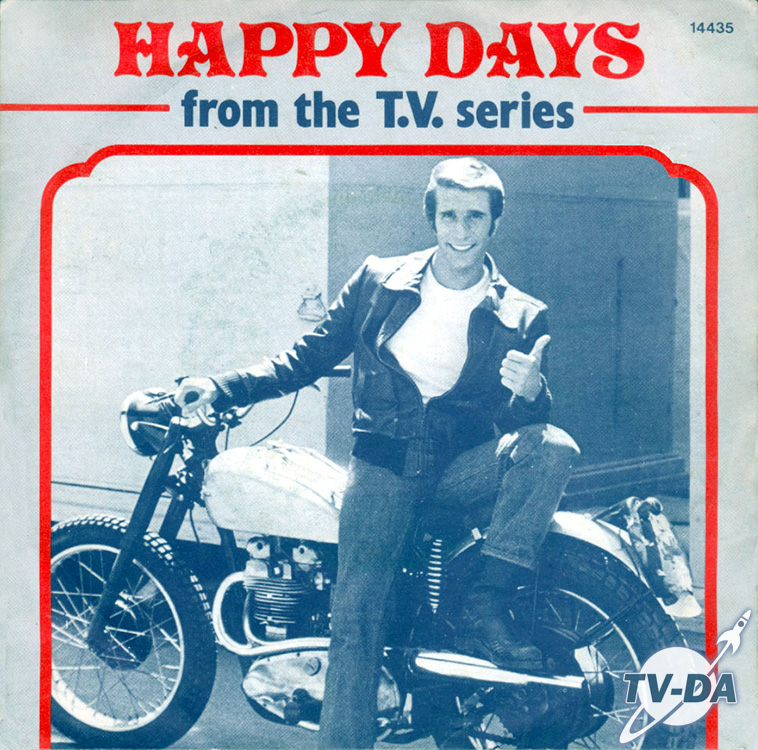 happy days tv series disque vinyle 45 tours