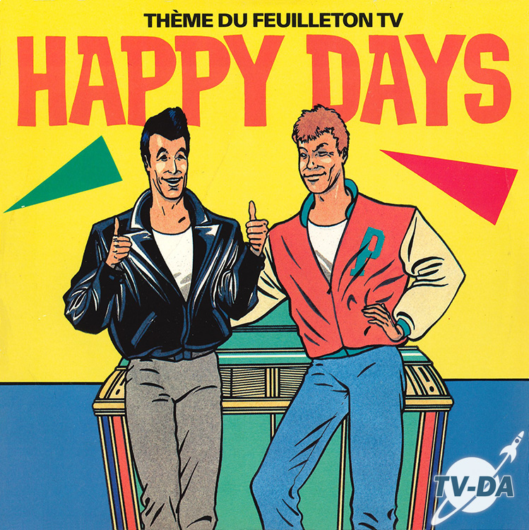 happy days disque vinyle 45 tours