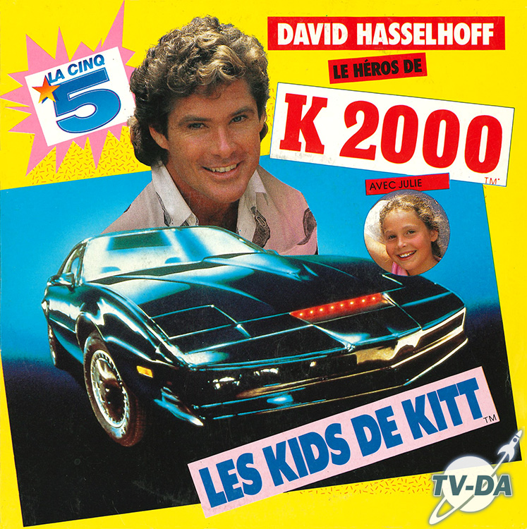 kids Kitt k2000 disque vinyle 45 tours