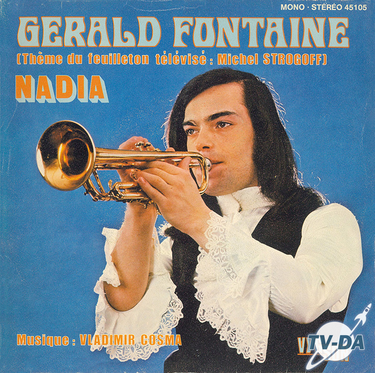michel strogoff gerald fontaine disque vinyle 45 tours