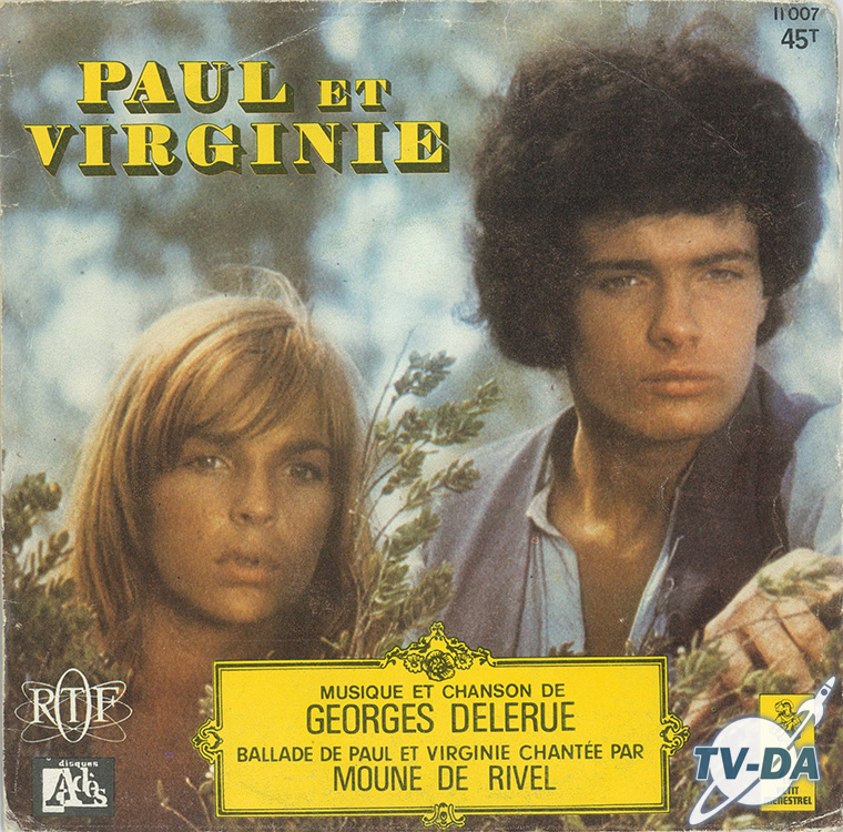 paul virginie disque vinyle 45 tours