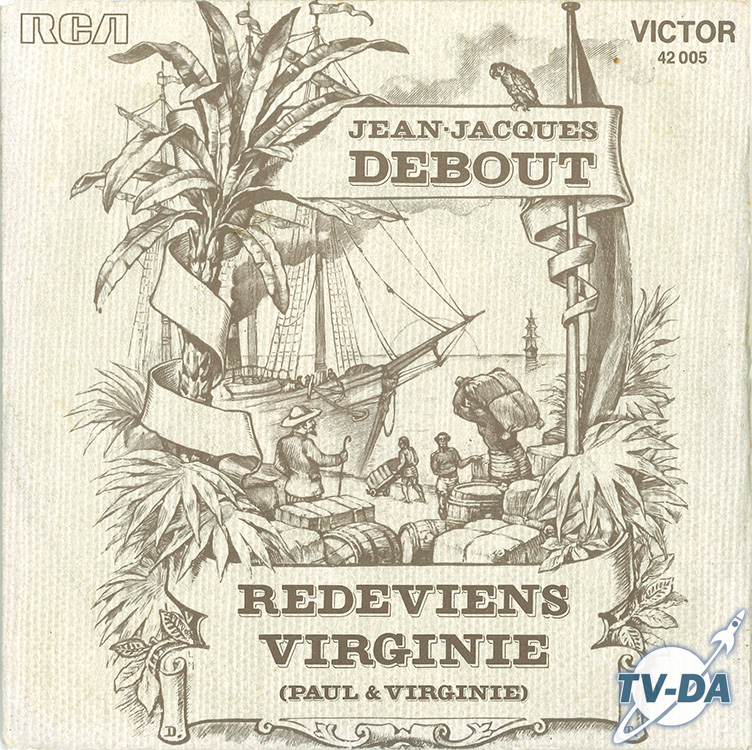 paul virginie redeviens disque vinyle 45 tours