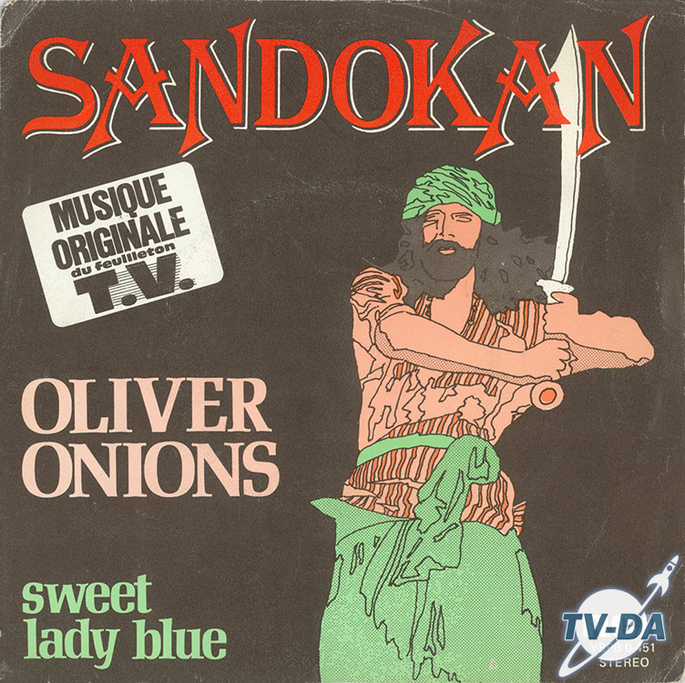 disque vinyle 45 tours sandokan olivier onions