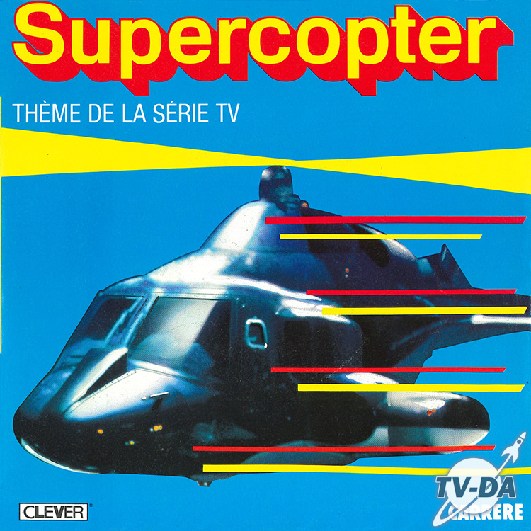 supercopter theme serie tv disque vinyle 45 tours