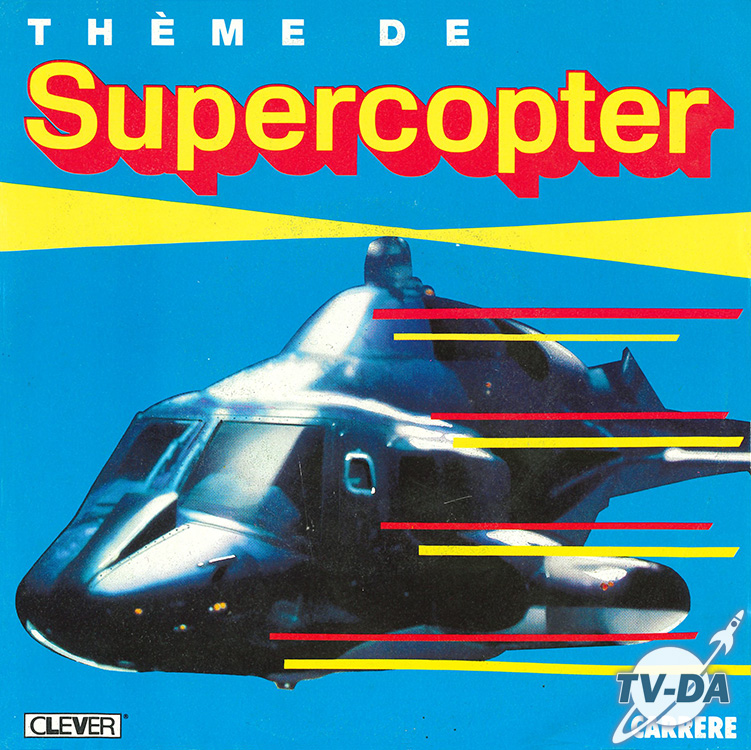 supercopter theme disque vinyle 45 tours