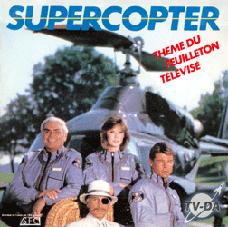 disque vinyle 45 tours supercopter