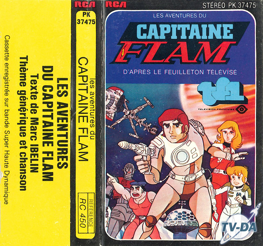 cassette audio capitaine flam generique chanson tf1