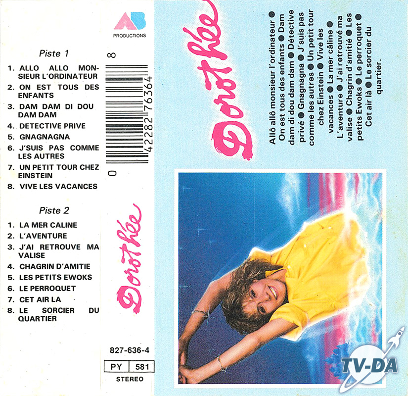 cassette audio dorothee allo allo monsieur ordinateur ab productions