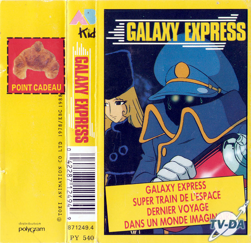 k7 cassette audio galaxy express 4 chansons ab kid