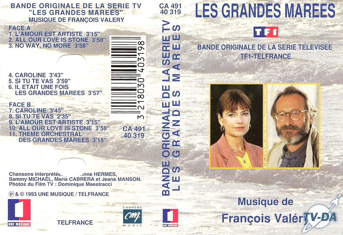 cassette audio grandes marees serie televisee tf1