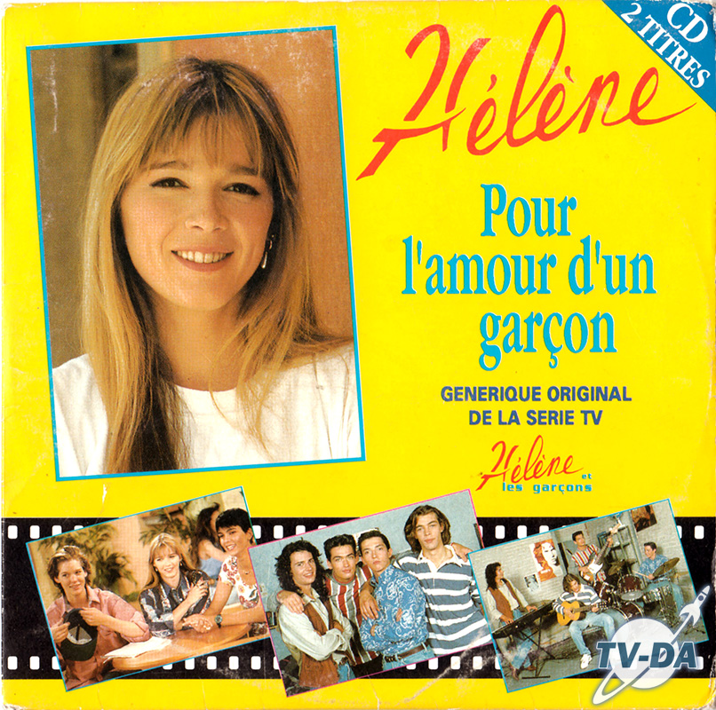 cd audio single helene garcons generique serie tv