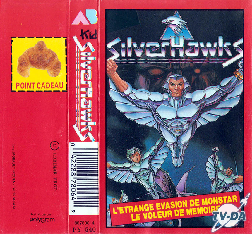 cassette audio silverhawks 2 histoires