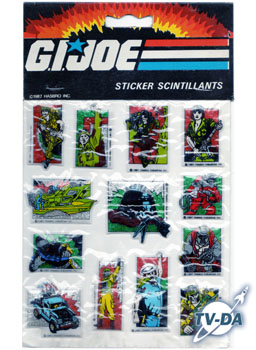 Gi joe stickers planche 2 stickers gijoe