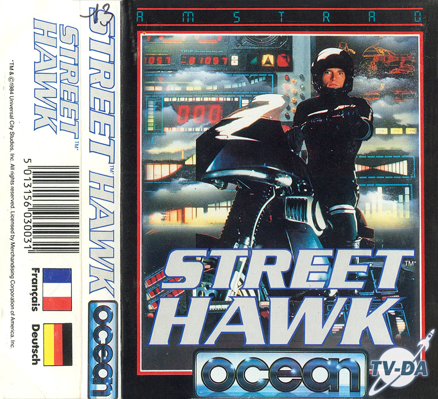 jeu amstrad k7 street hawk k7