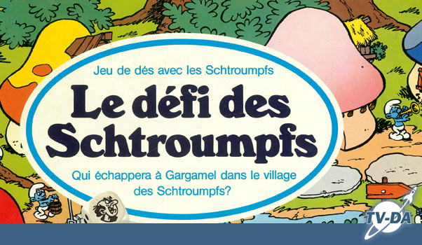 jeu schtroumpfs - le defi