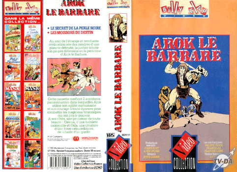 Arok le barbare cassette video arok le barbare