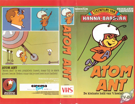 Atomas la fourmi atomique cassette video atom ant