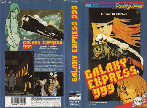 Galaxy express 999 cassette video galaxy express