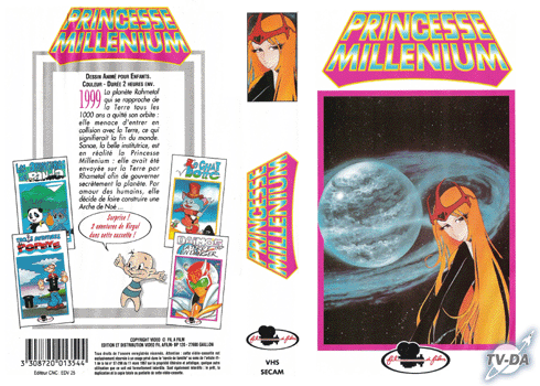 Princesse Millenium cassette video princesse millenium