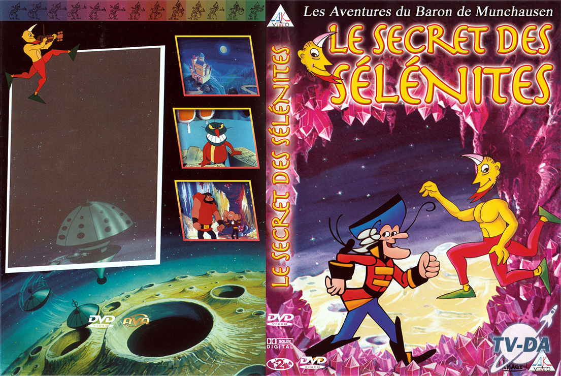 vhs cassette video baron munchausen secret selenites