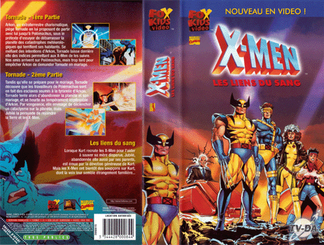cassette video x-men