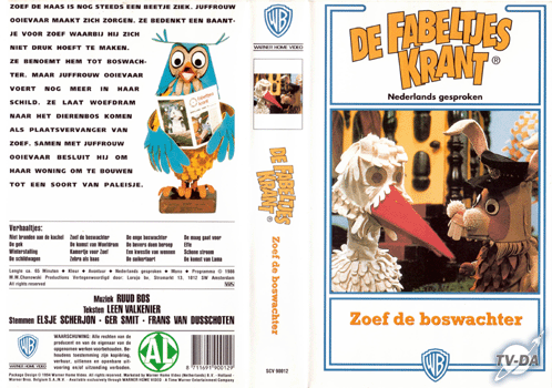 De Fabeltjes Krant cassette vide opetit echo de la foret