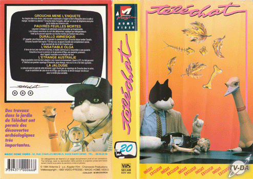 Téléchat volume 20 cassette telechat