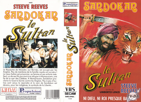 Le sultan cassette video sandokan