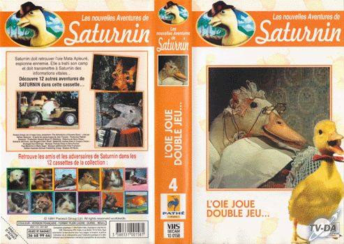 cassette video saturnin volume 4