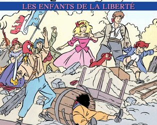 fonds ecran enfants de la liberte