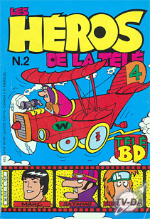 Les héros de la télé n°2 livre les heros de la tele numero 2