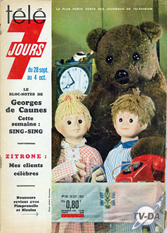 Télé 7 jours n°184 tele 7 jours programme tele n°184