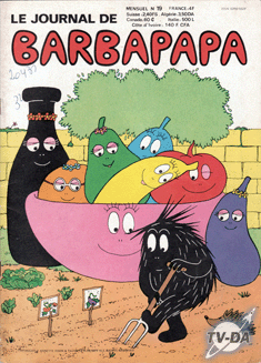 Barbapapa journal n°19 barbapapa journal numero 19