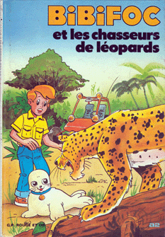livre bibifoc et les chasseurs de leopard