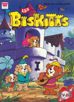 Les biskitts Maxi color livre coloriage biskitts maxi-color