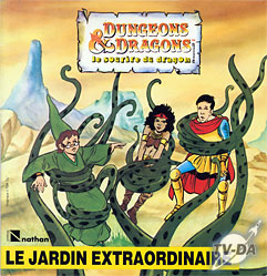 livre Dungeons & dragons le jardin extraordinaire